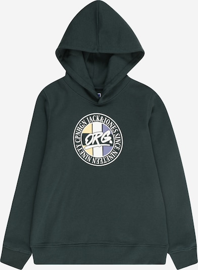 Jack & Jones Junior Sweatshirt 'Arthur' i mørkegrønn / lyselilla / pastelloransje / hvit, Produktvisning