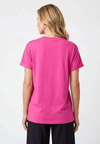 T-shirt usha BLACK LABEL en rose