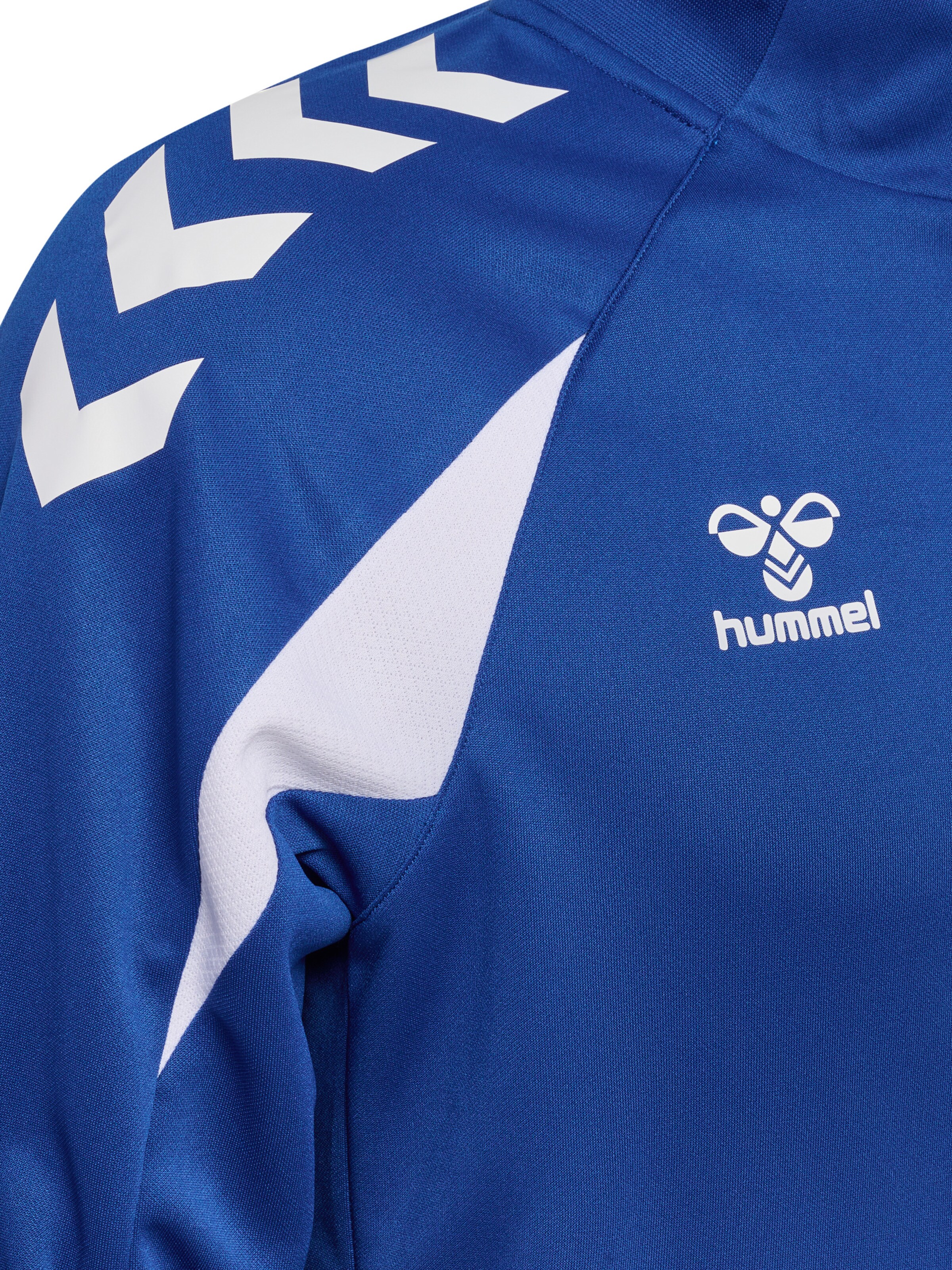 Hummel Sportsweatshirt in Blauw