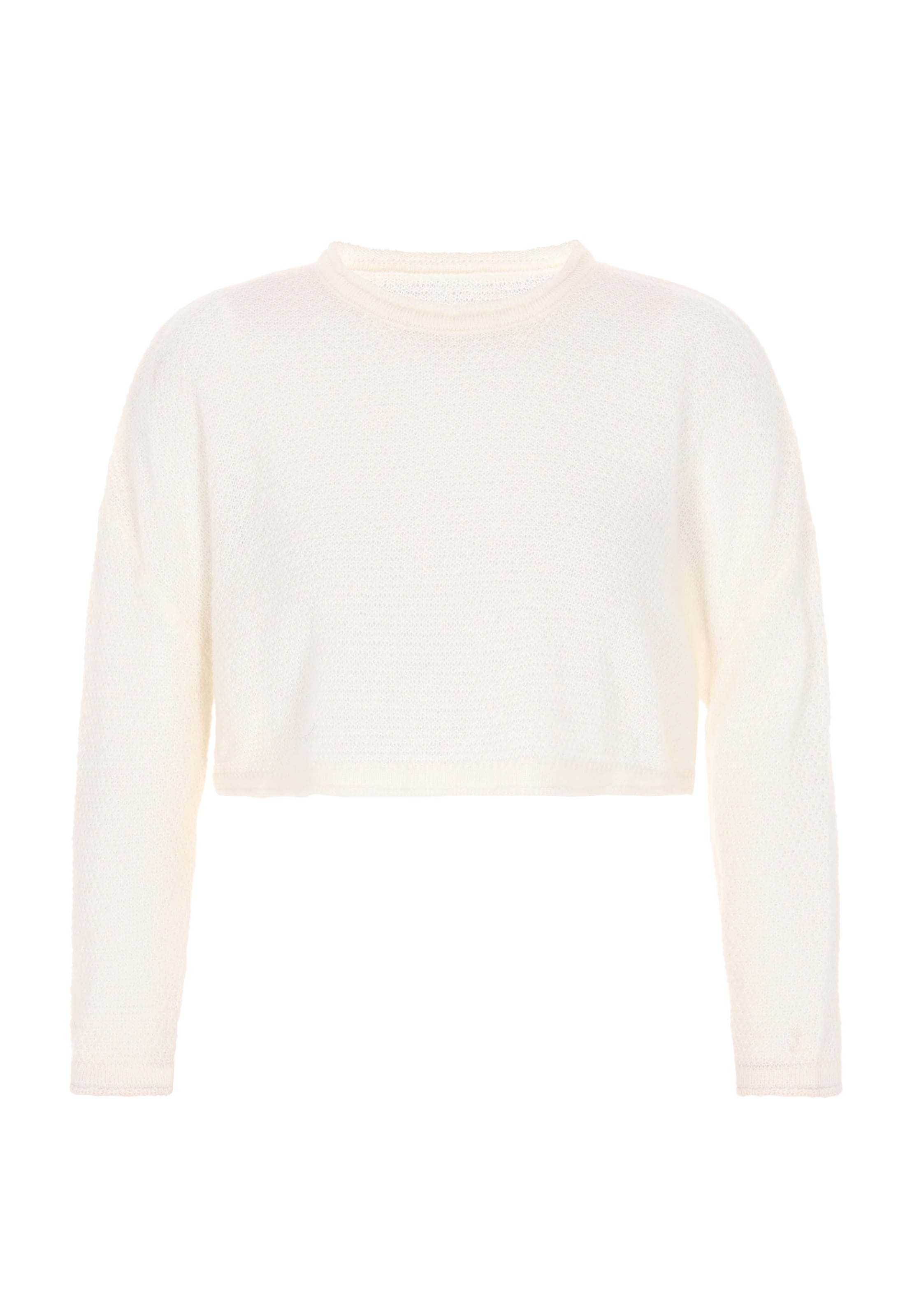 DreiMaster Vintage Neulepaita 'Comfy' värissä valkoinen: etupuoli