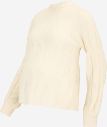 balts Vero Moda Maternity Džemperis 'VMMGEMINI': no priekšpuses