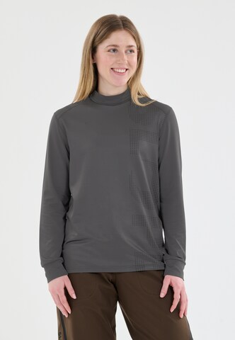 SLOPE Athletic Sweatshirt 'Riggs' in Grey: front