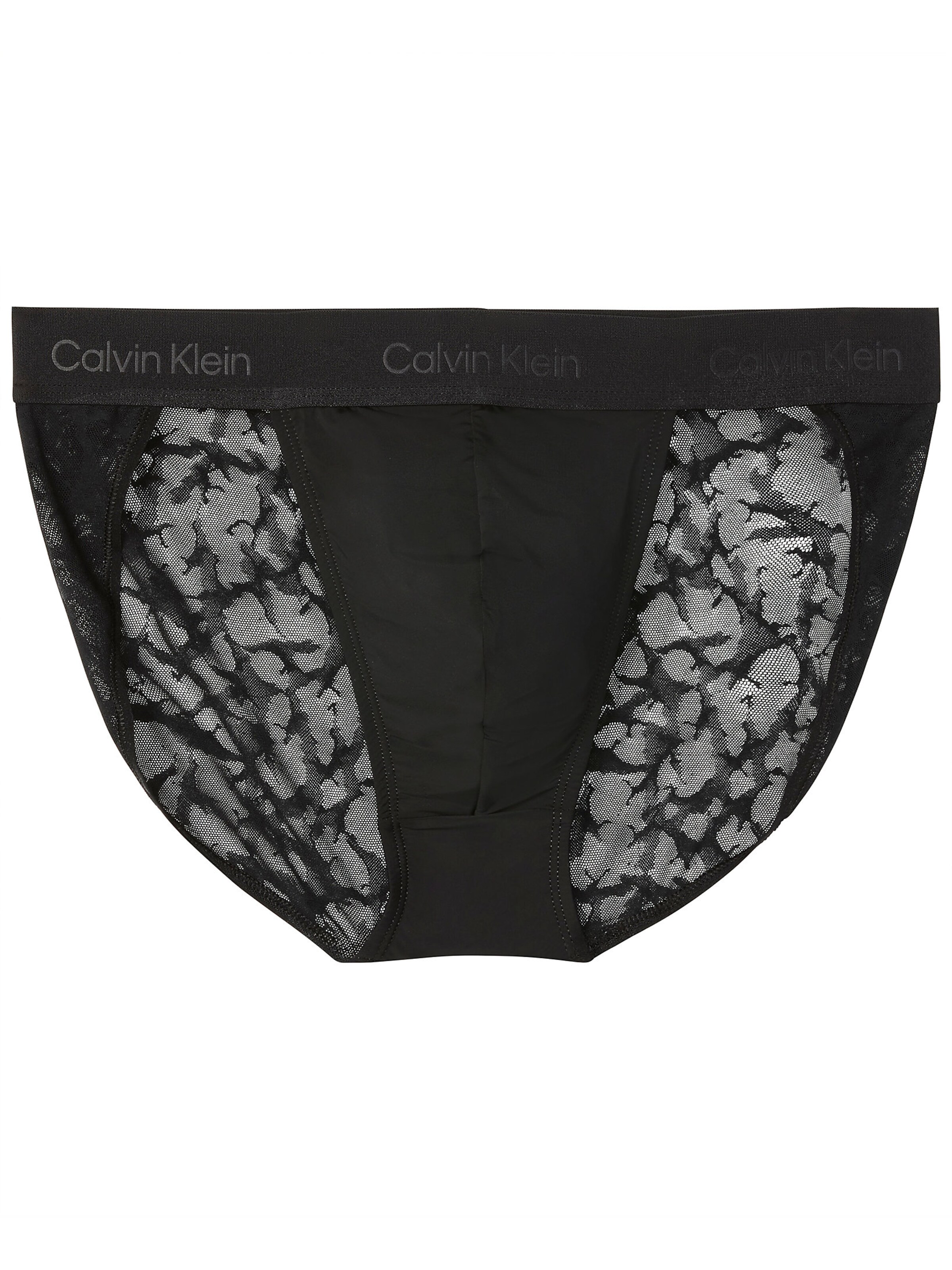 Calvin Klein Slip 'Sculpt' in Black: front