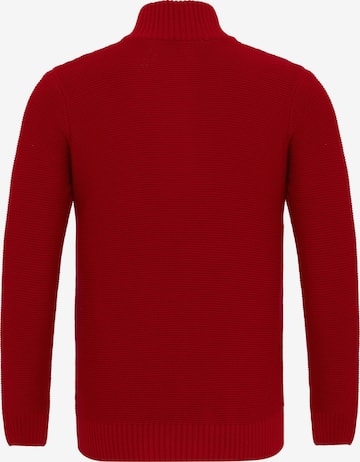 Pullover 'DIOGO' di DENIM CULTURE in rosso