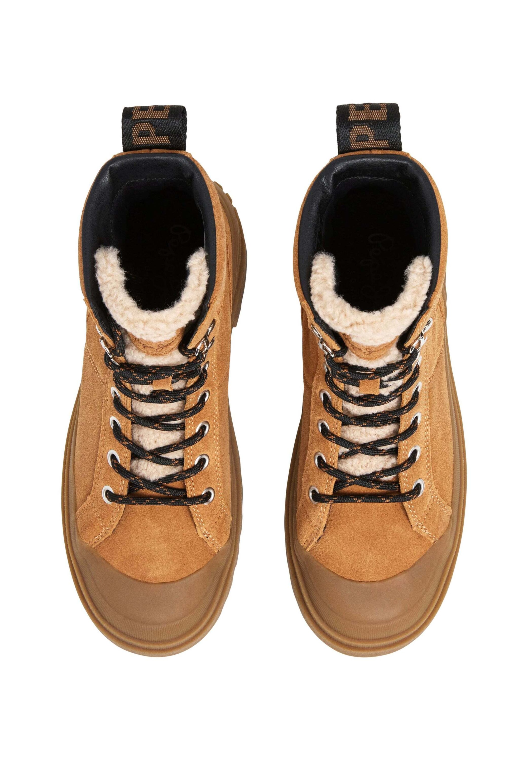 Pepe Jeans - Botines con cordones 'Hale Dune' en marrón