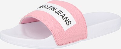 Saboți Calvin Klein Jeans pe roz / negru / alb, Vizualizare produs