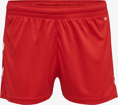 Hummel Pantalon de sport en rouge / blanc, Vue avec produit