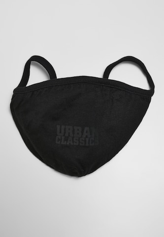 Batistă de la Urban Classics pe negru: față