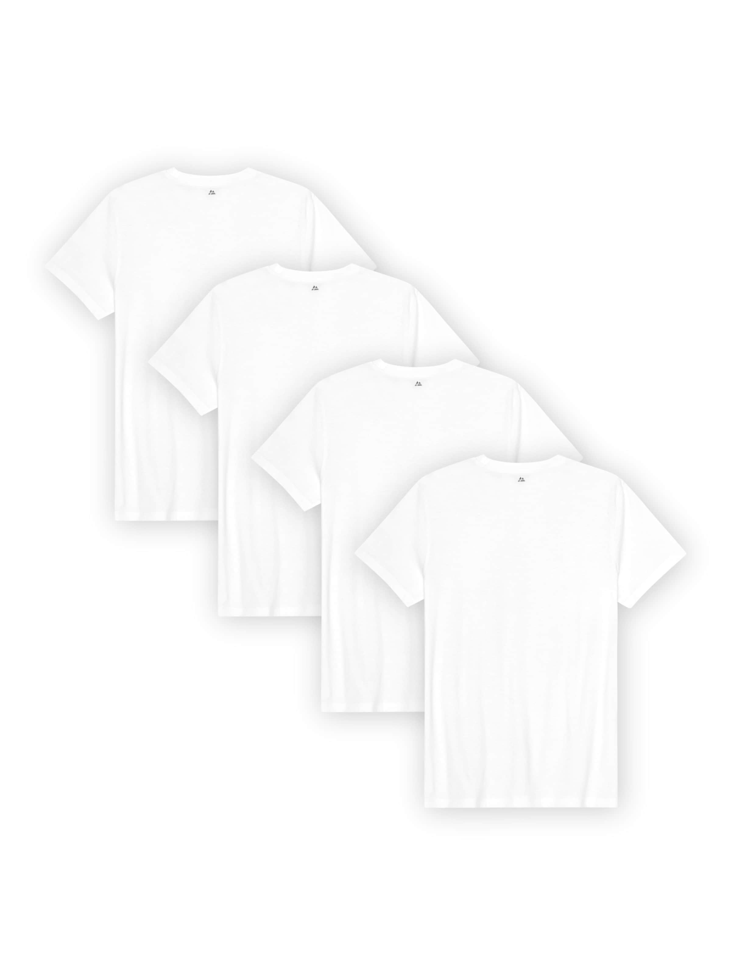DANISH ENDURANCE Shirt 'Ease Crew' in White