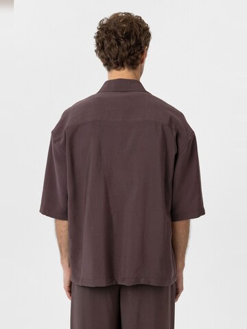 Antioch Comfort fit Overhemd 'Ricardo' in Bruin