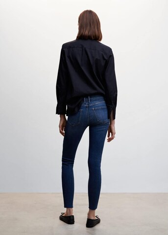 MANGO Skinny Jeans 'Isa' in Blue