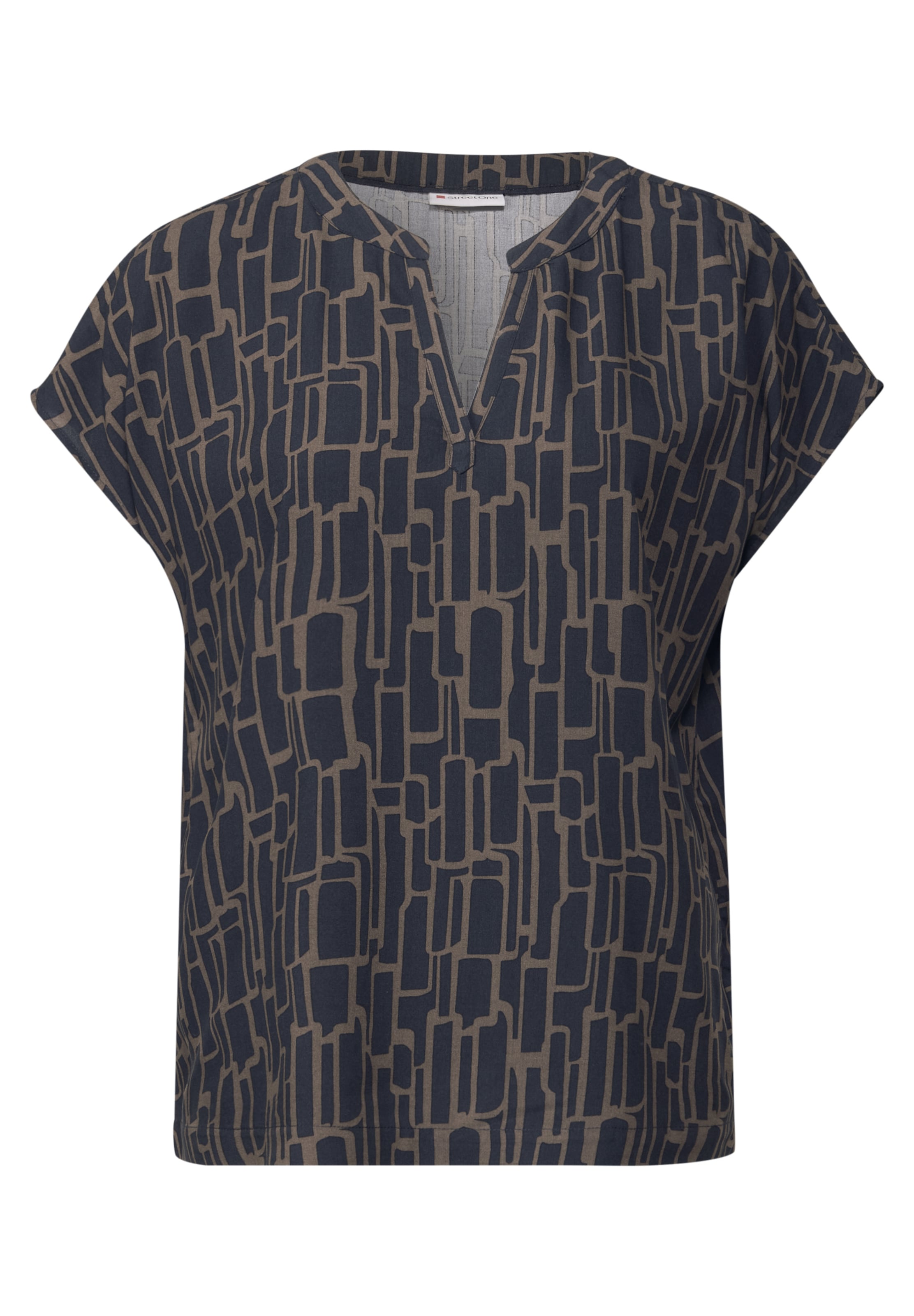 STREET ONE Blouse in Blue: front