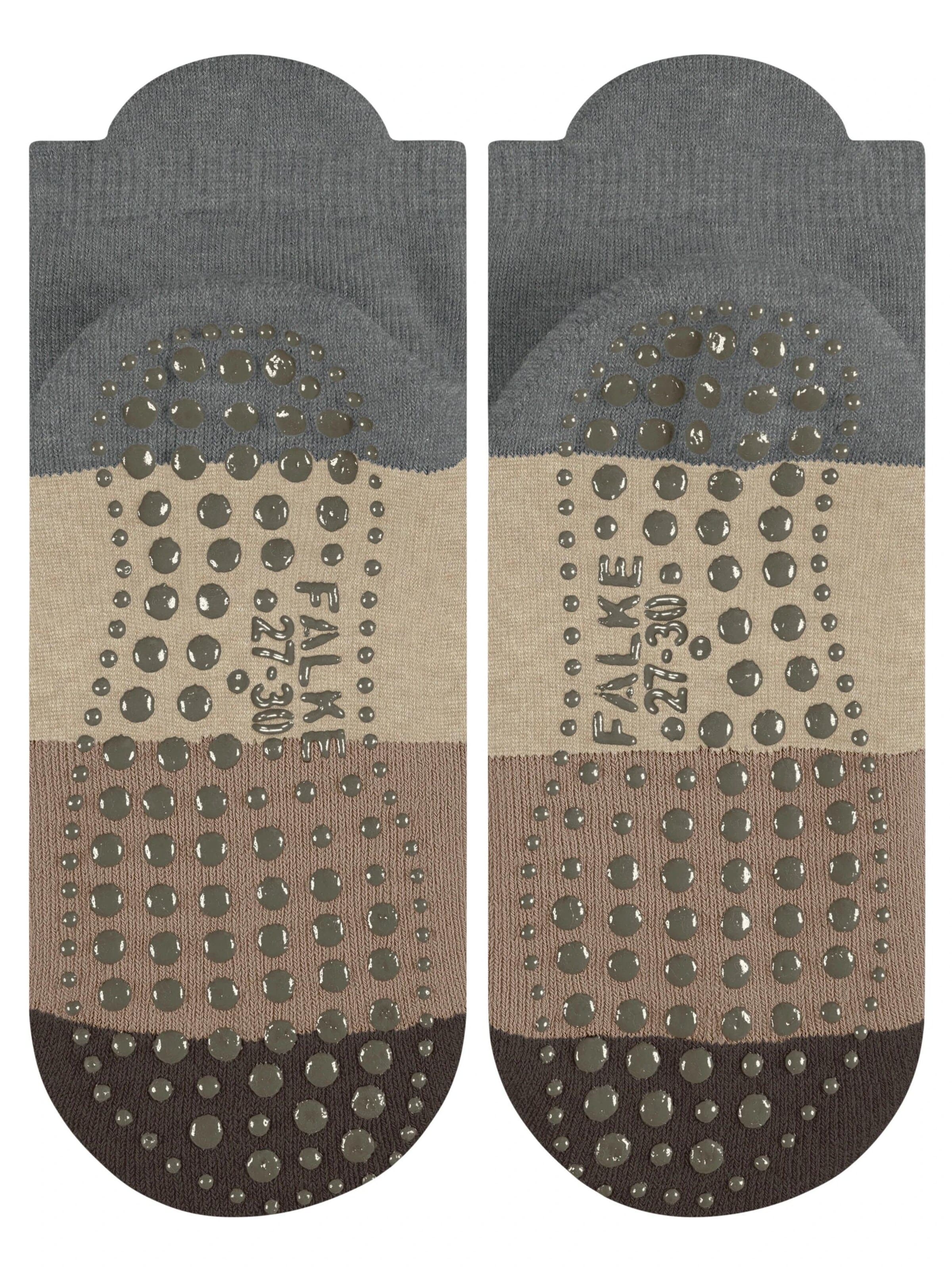 FALKE Socks 'Colour Block' in Grey