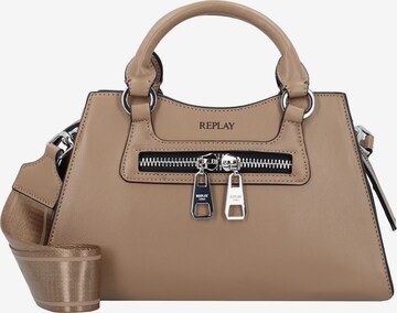 REPLAY Handtasche in Beige