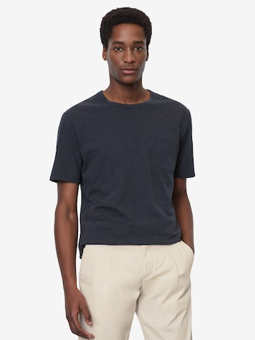 T-Shirt Marc O'Polo en bleu : devant