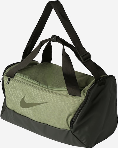 NIKE Športová taška 'Brasilia 9.5' - jablková / čierna, Produkt
