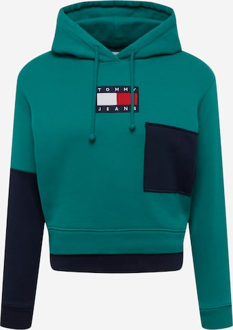 Tommy Jeans Sweatshirt in Green: front