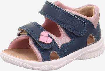 SUPERFIT Sandals 'POLLY' in Blue: front