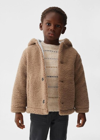 Manteau 'Ciro' MANGO KIDS en marron : devant