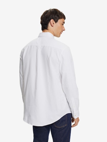 ESPRIT Regular fit Button Up Shirt in White