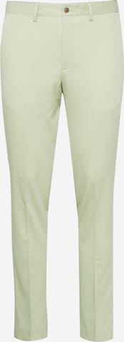 Coupe slim Pantalon à plis 'Franco' JACK & JONES en vert : devant