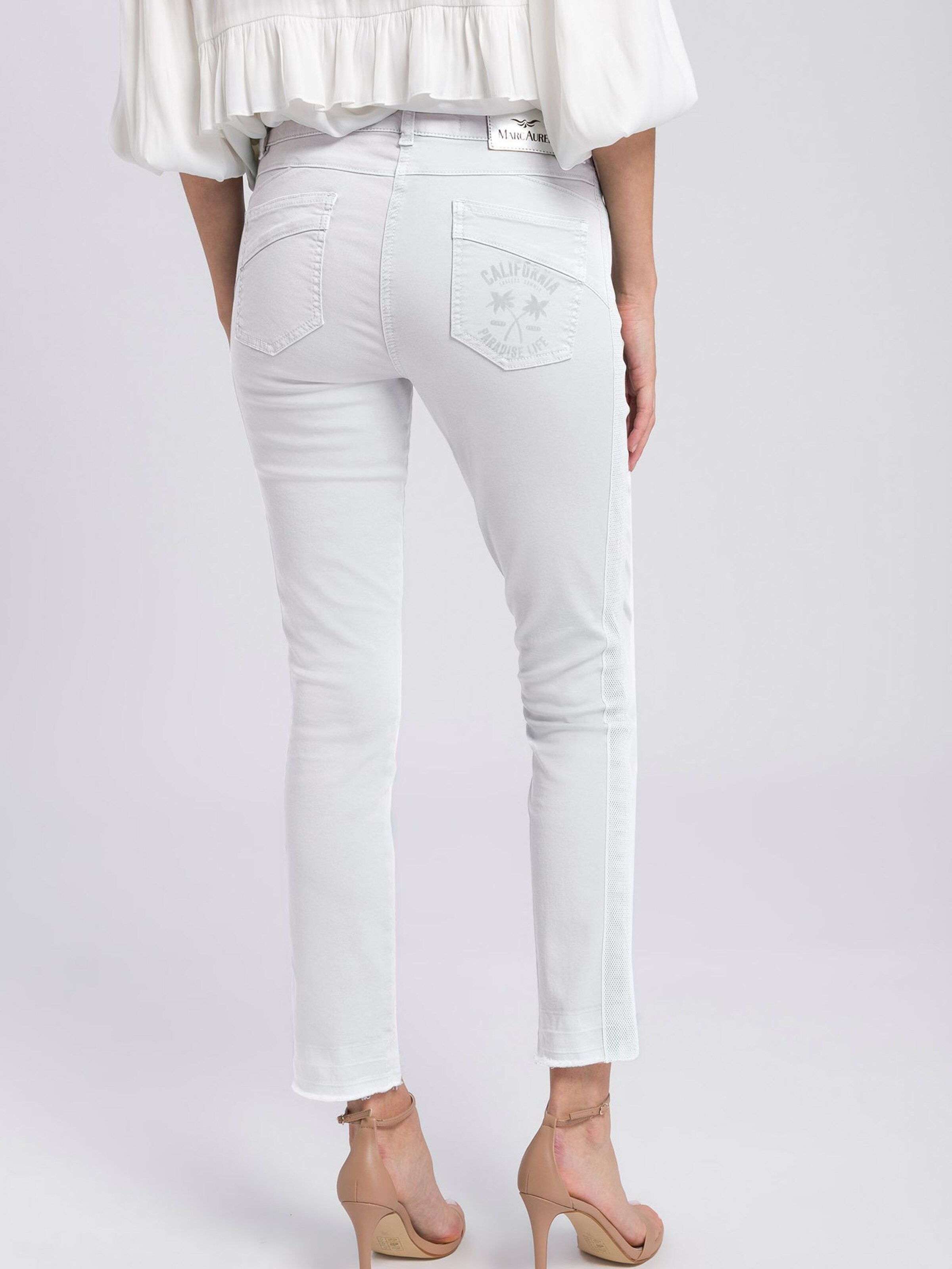 Frauen Jeans MARC AUREL Jeans in Weiß - TF31922