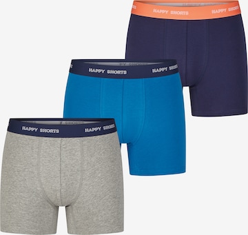 Boxers ' Jersey ' Happy Shorts en bleu : devant