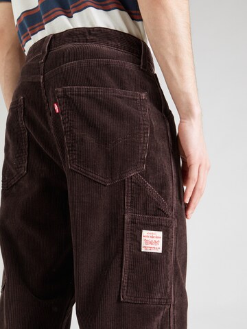 LEVI'S ® Lużny krój Jeansy '568' w kolorze brązowy