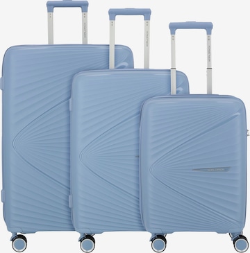 Set di valigie 'Vegas ' di Worldpack in blu: frontale