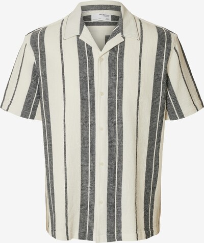 Marškiniai 'West' iš SELECTED HOMME, spalva – tamsiai pilka / vilnos balta, Prekių apžvalga