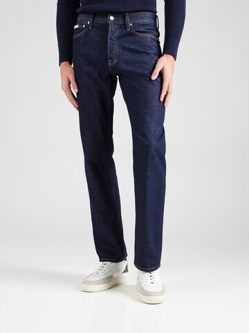 Calvin Klein Jeans Normální Džíny – modrá: přední strana