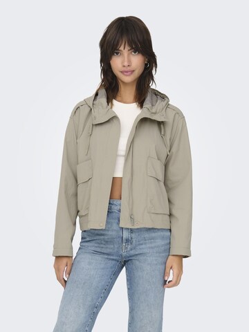 ONLY Tussenjas in Beige: voorkant
