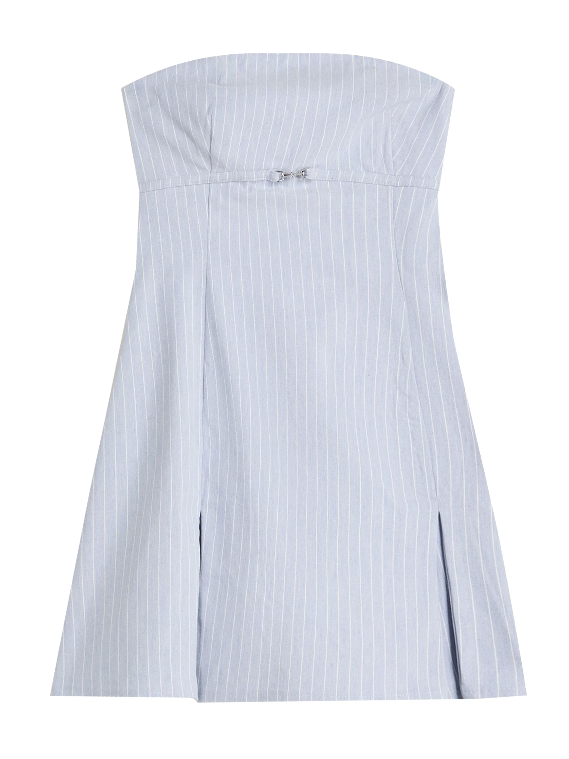 Bershka Šaty - Modrá: predná strana