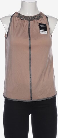 GUSTAV Bluse XS in Beige: predná strana