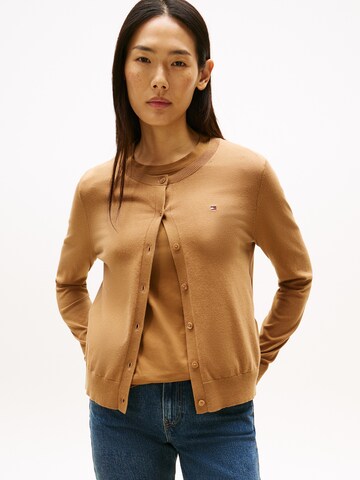 TOMMY HILFIGER - Cárdigan en marrón: frente