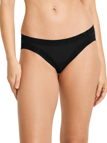 JOCKEY Boyshorts 'Parisienne Soft Stretch Lace Bikini' in Black: front