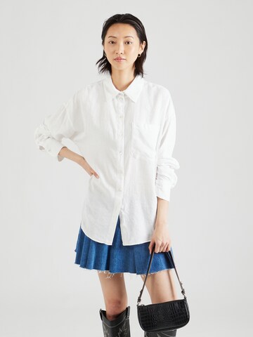 Lindex Blouse 'Magda' in White: front