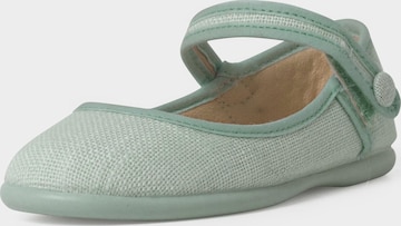 Ballerines Pisamonas en vert : devant
