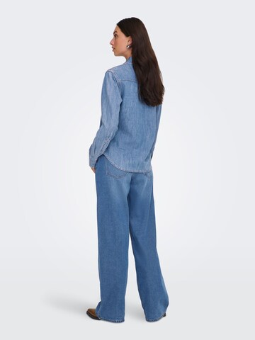 Camicia da donna 'ONLCharlize' di ONLY in blu