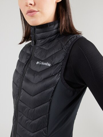 Gilet de sport 'Powder Pass II' COLUMBIA en noir