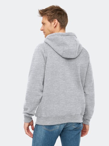 Derbe Sweatshirt 'Sturmmöwe' in Grau