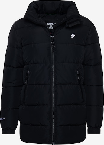 Veste fonctionnelle Superdry en noir : devant