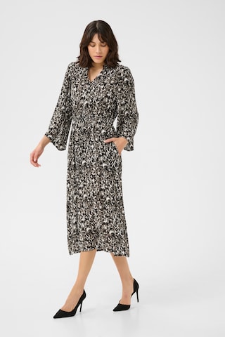 Robe 'Amber' Kaffe en noir