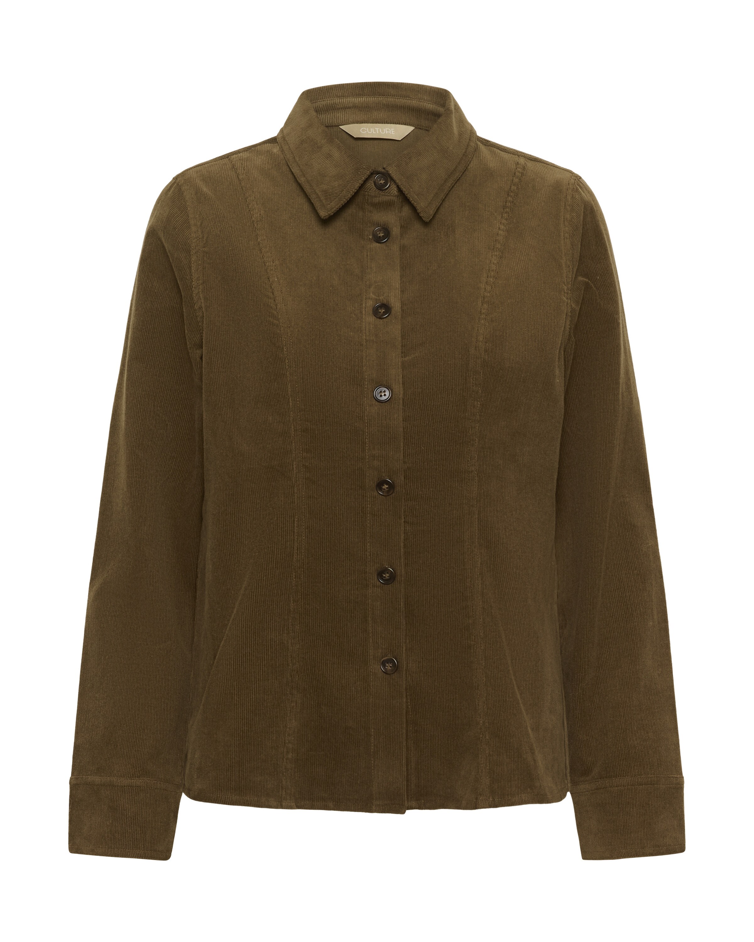 CULTURE Chemisier 'CUBetonia Rhaena' en brun foncé, Vue avec produit