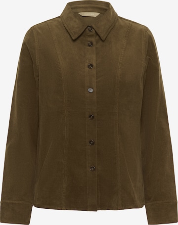 CULTURE Blouse 'CUBetonia Rhaena' in Bruin: voorkant