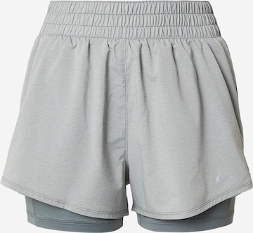 NIKE - Calças de desporto 'ONE' em cinzento: frente