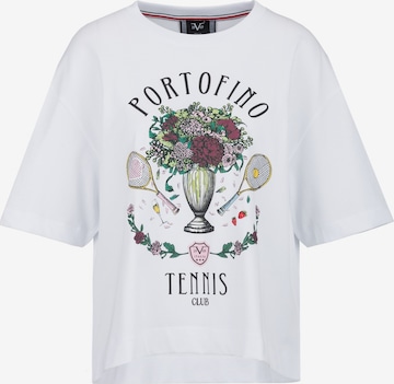 19V69 ITALIA Shirt 'Petonia Tennis' in Wit: voorkant