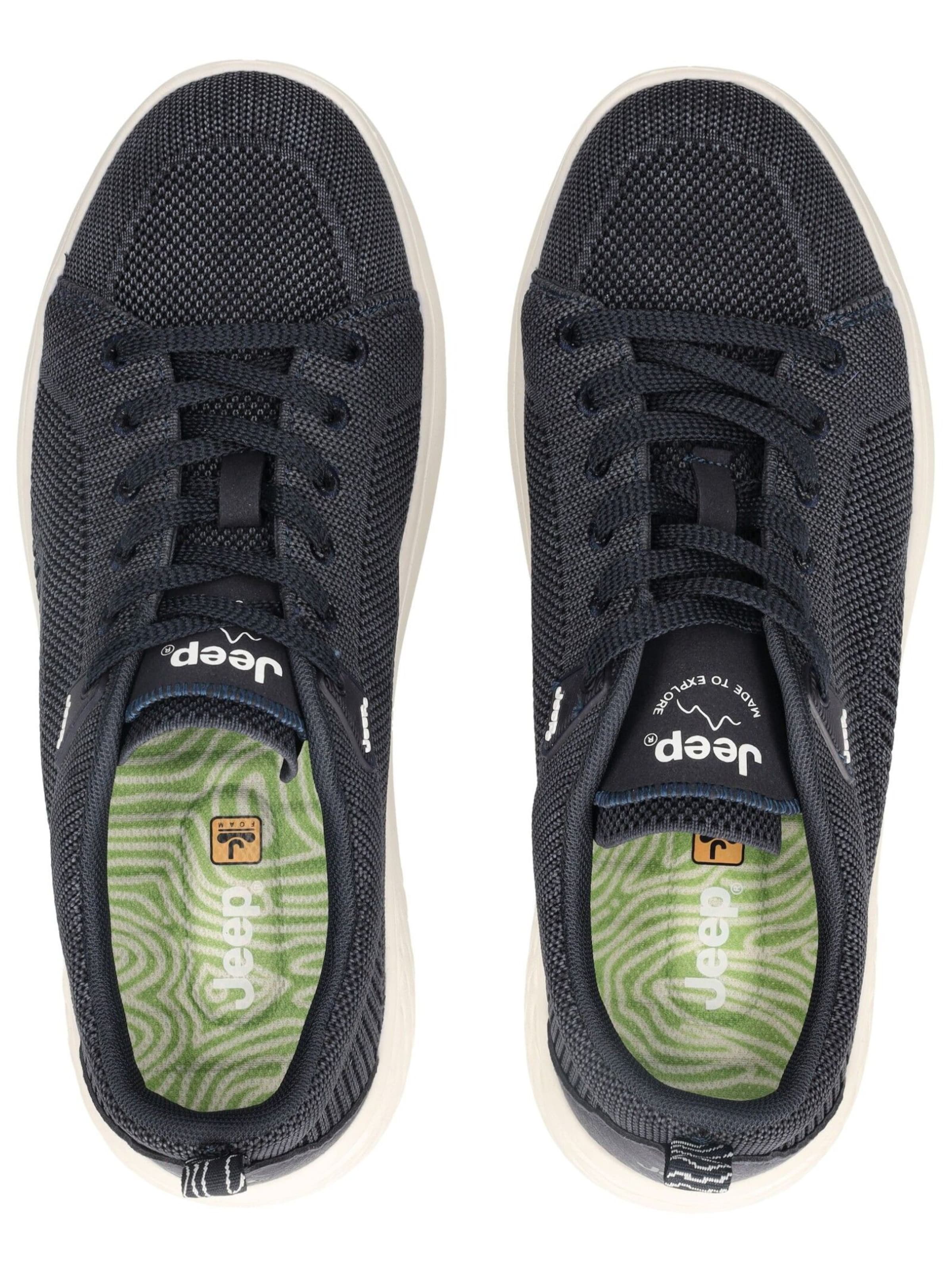 Jeep Sneakers laag in Blauw