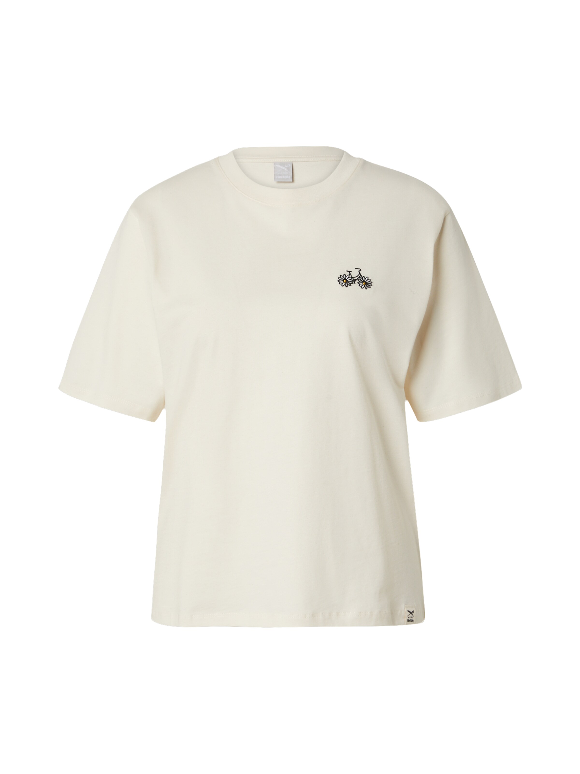 Iriedaily Paita 'Daisycycle' värissä valkoinen: etupuoli