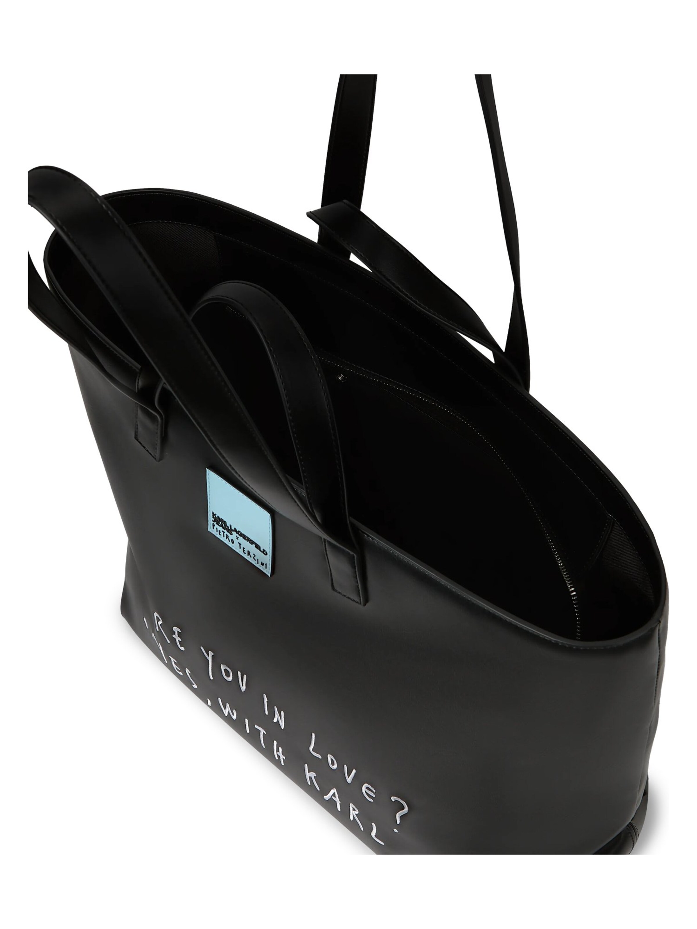 KARL LAGERFELD JEANS - Shopper 'KLJ X Pietro Terzini' en negro